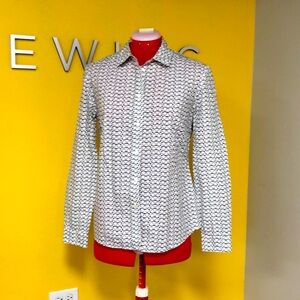 Boden “The Classic Shirt” in Eyeglass Print